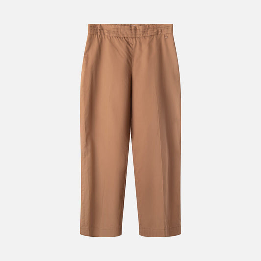 Chanel Brown Cotton Wide Leg Pant