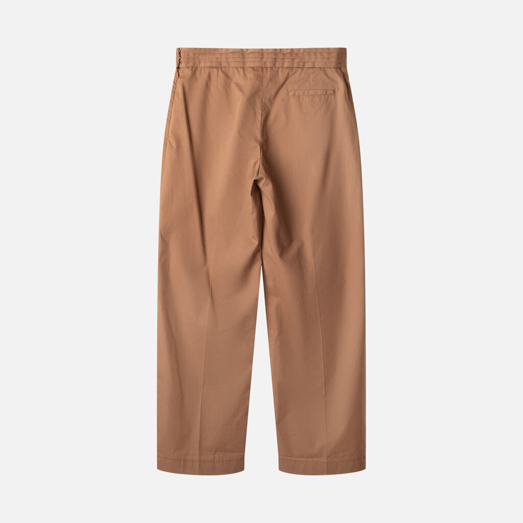 Chanel Brown Cotton Wide Leg Pant