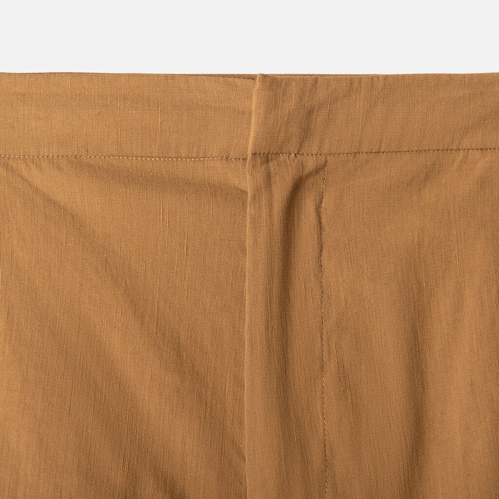 Jenni Kayne Beige Linen/Cotton/Nylon Pant
