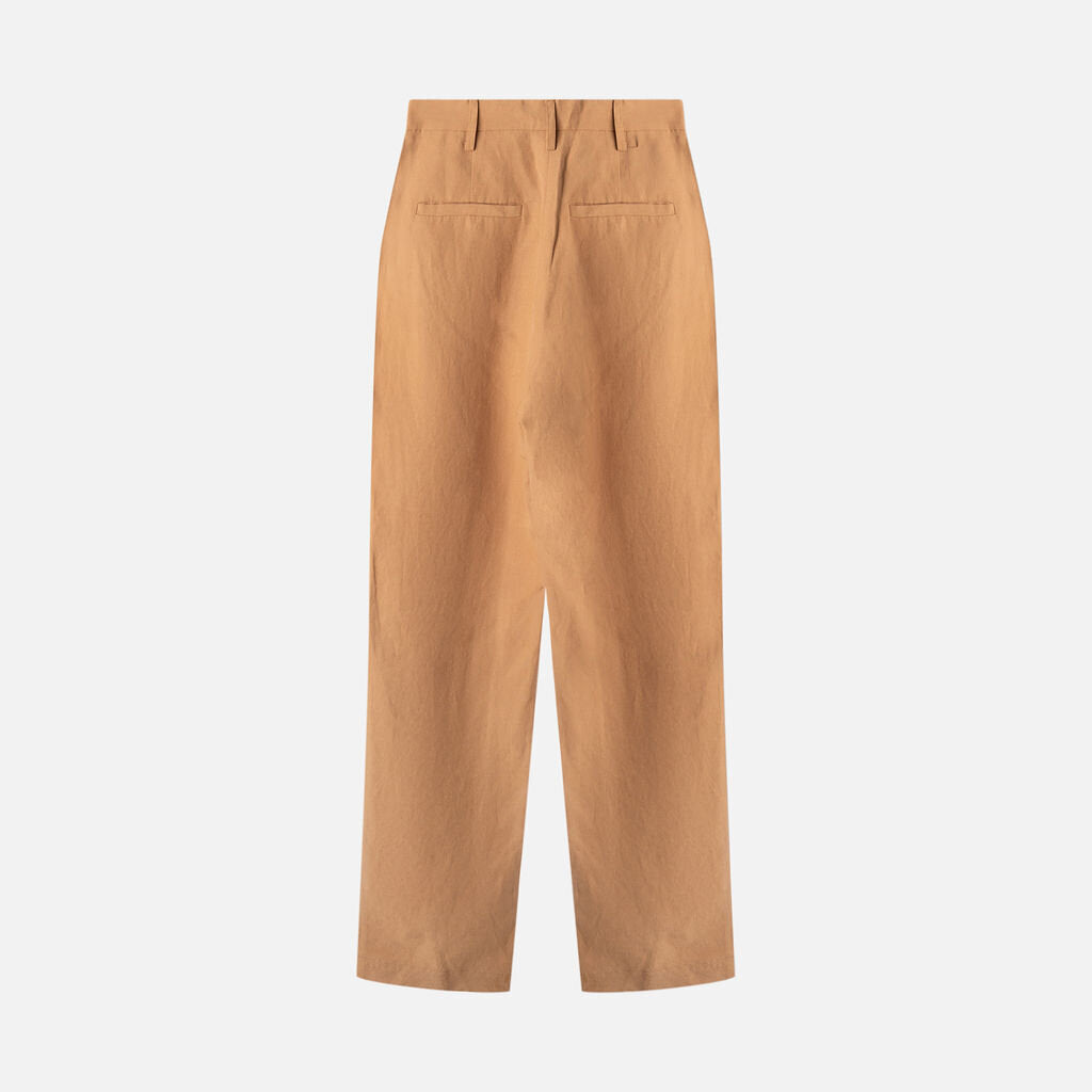 Mara Hoffman Tan Tencel & Linen Pants