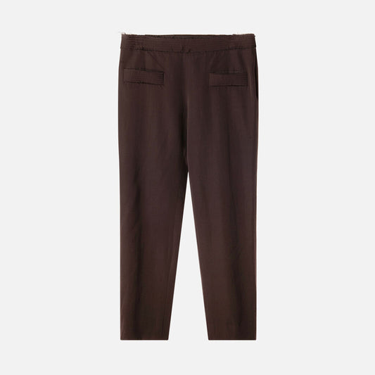 Chanel Chocolate Brown Wool Pants