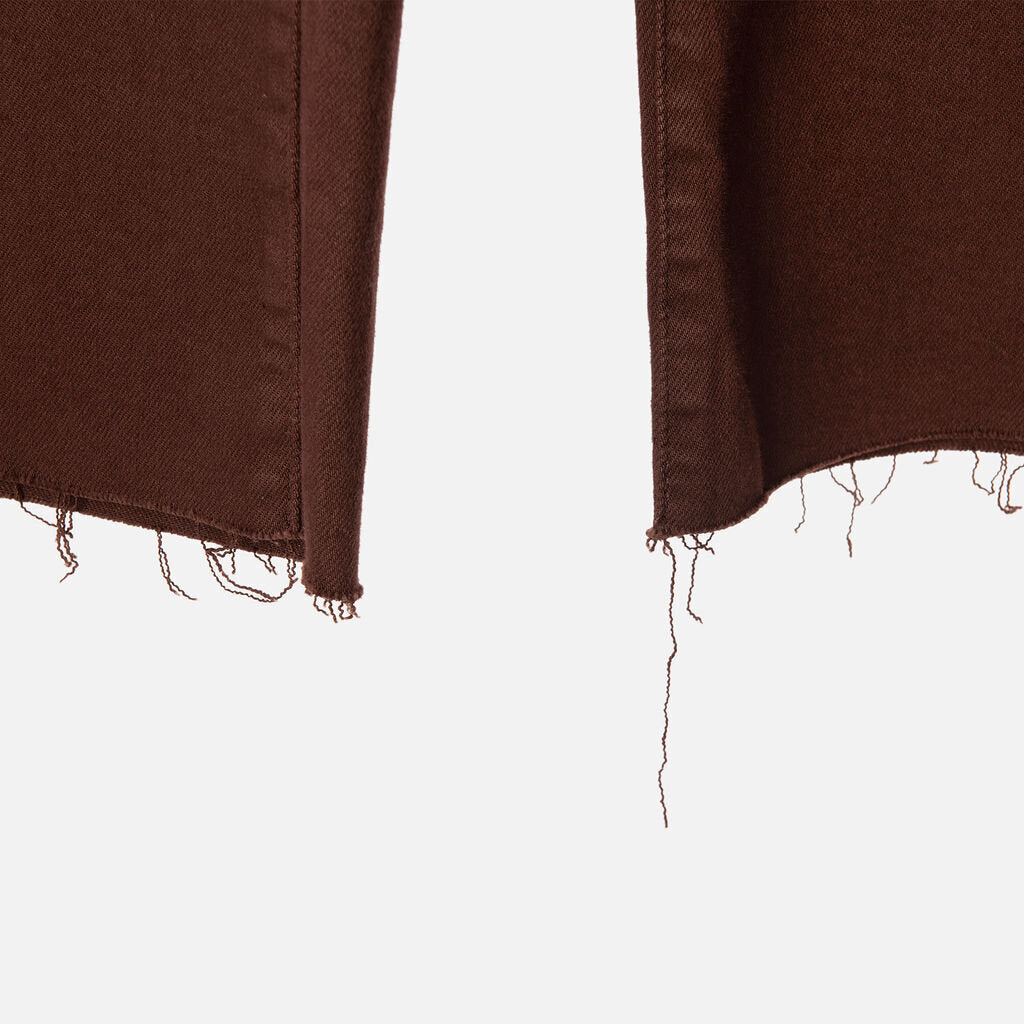AG Jeans Burgundy Wide Leg Jeans