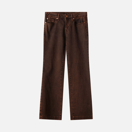 Gap Dark Brown Washed Long/Lean Jean