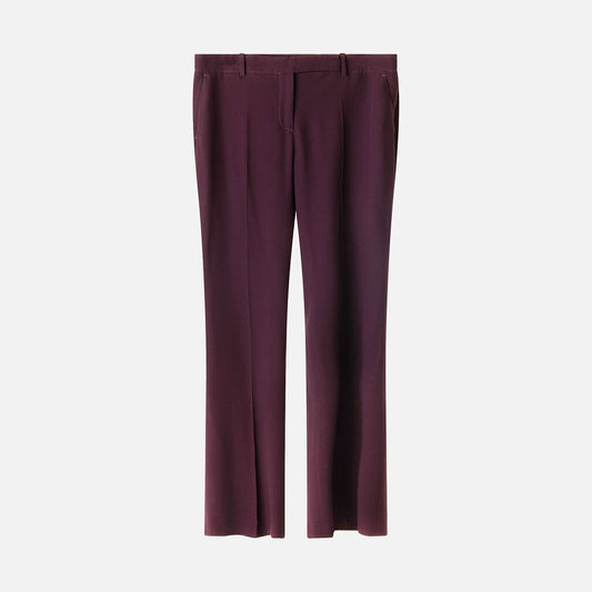 Alexander McQueen Plum Straight Trouser