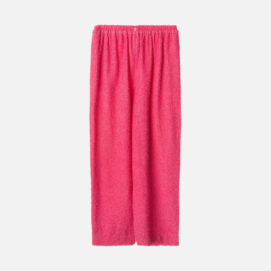 Chanel Pink Tweed Wide Leg Pants