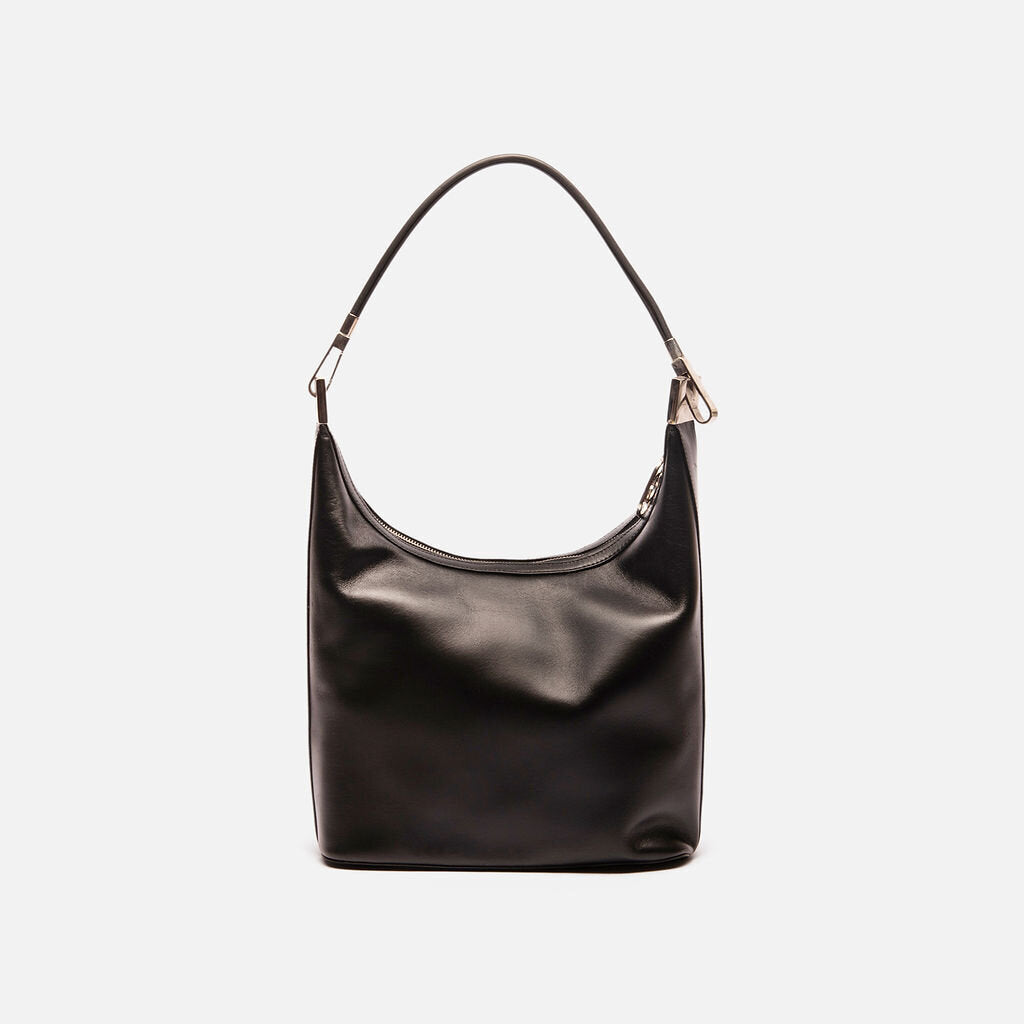 Gucci Black Leather Shoulder Bag