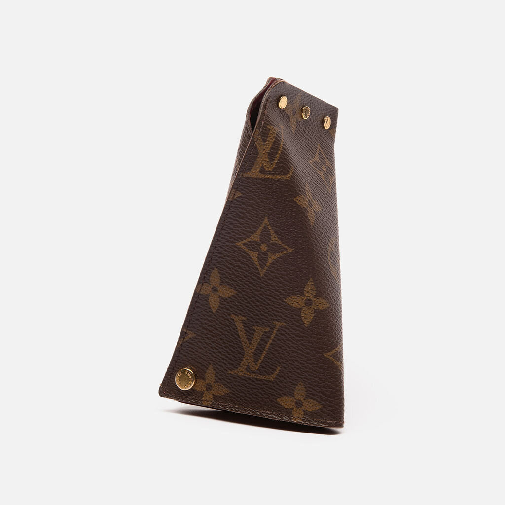 Louis Vuitton Brown Monogram Leather Key Holder