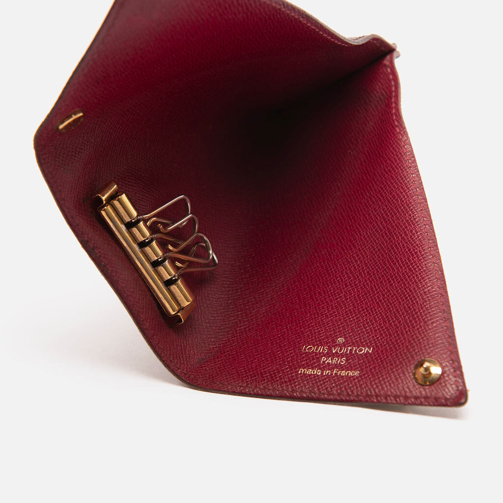 Louis Vuitton Brown Monogram Leather Key Holder