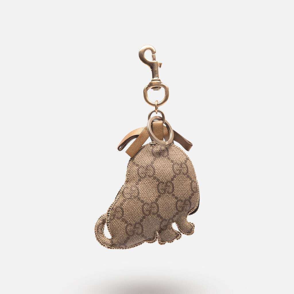 Gucci Monogram Beagle Charm
