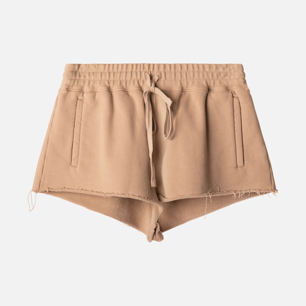 Miu Miu Brown Cotton Micro Mini Shorts (2023)