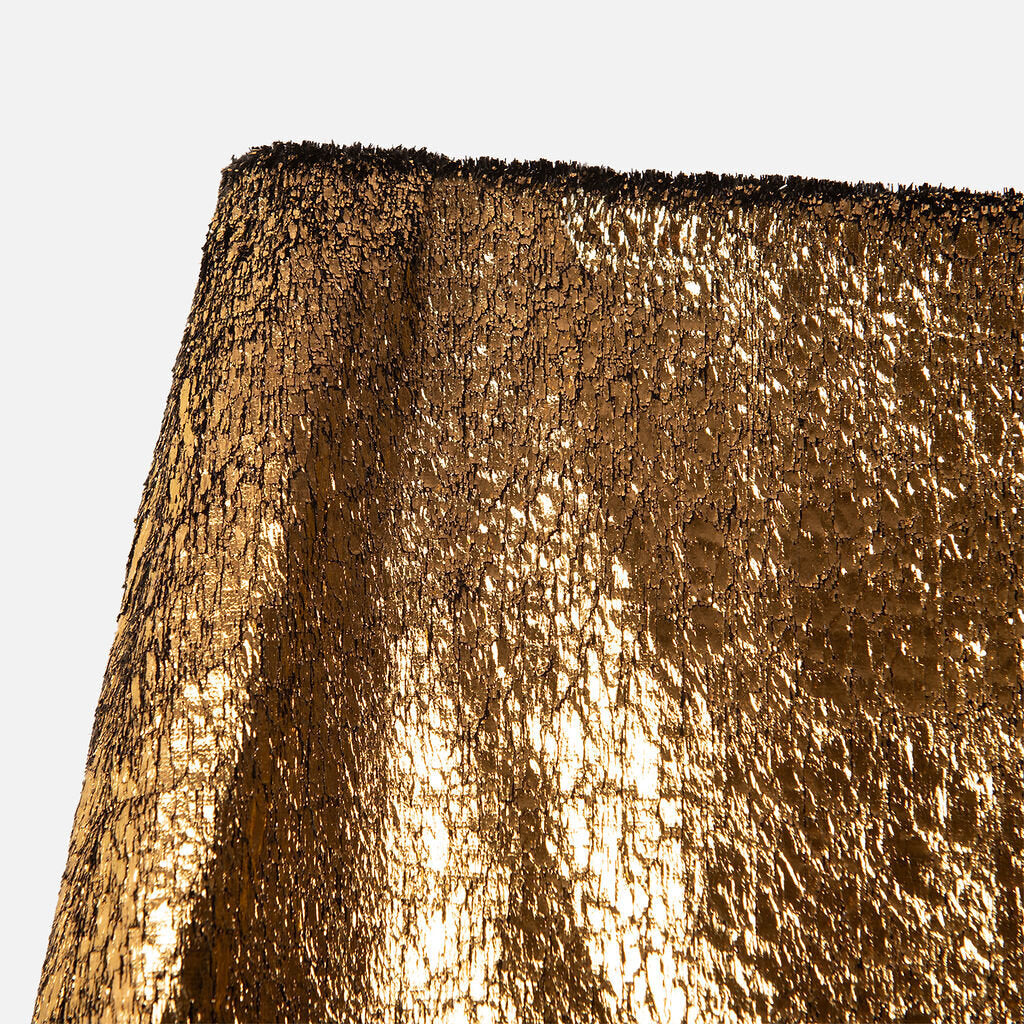 Co Gold Foil Midi Skirt