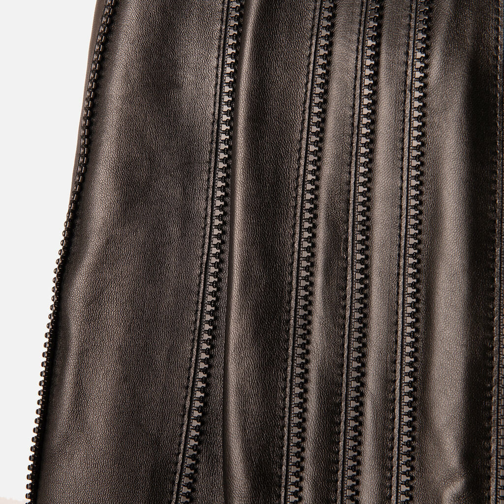 Givenchy Leather Mini Skirt