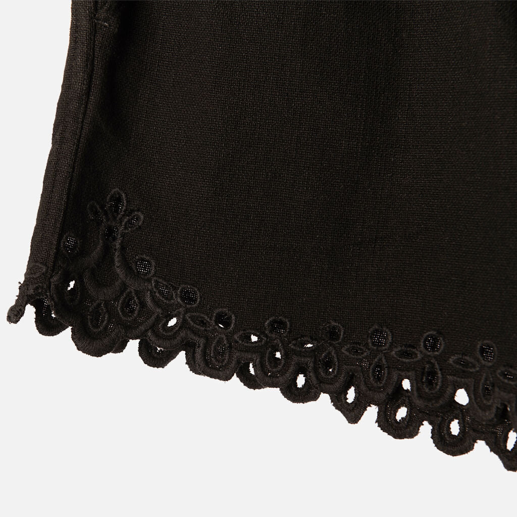 Isabel Marant Etoile Black Cotton Shorts