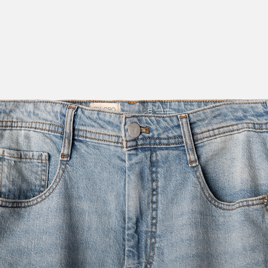 Pilcro Blue Wide Leg Jeans