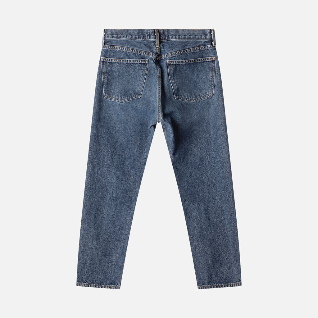 Agolde Dark Blue Straight Leg Jeans