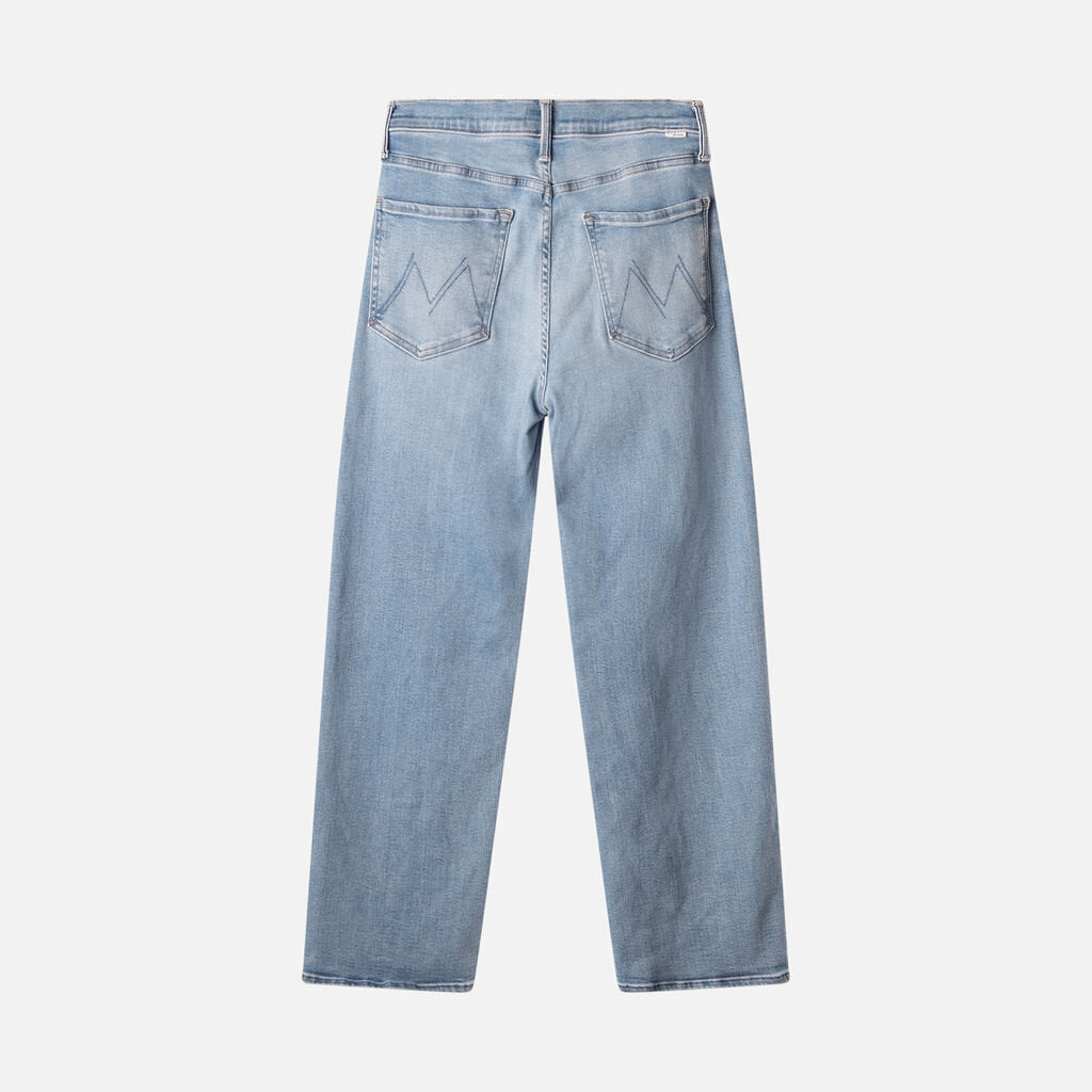 Mother Light Wash Straight Leg Jean