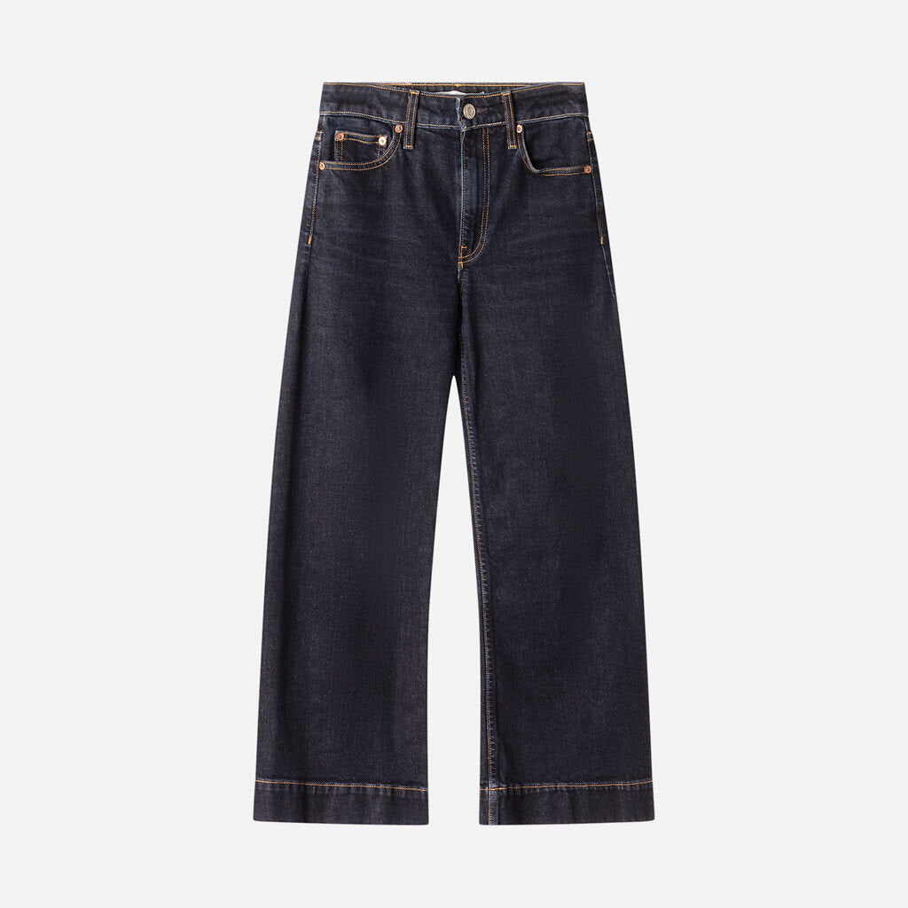Trave Dark Wash Wide Leg Jean