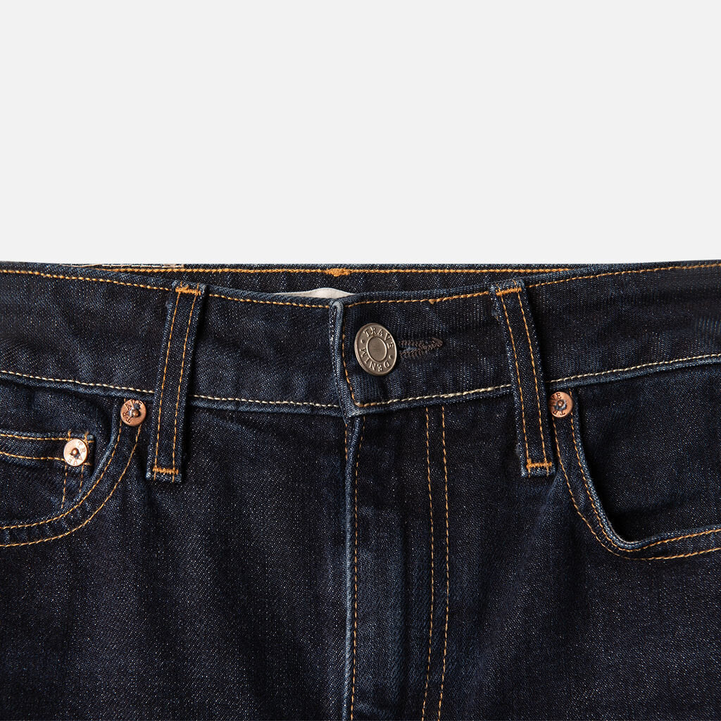 Trave Dark Wash Wide Leg Jean