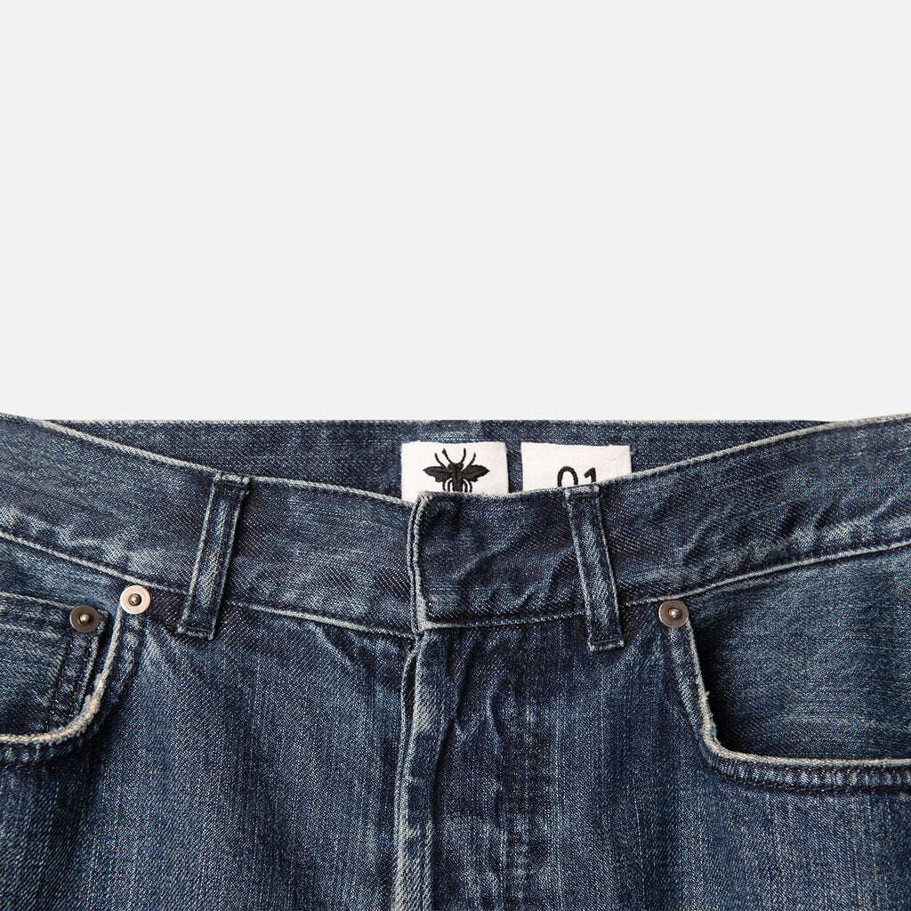 Christian Dior Dark Wash Boyfriend Jean