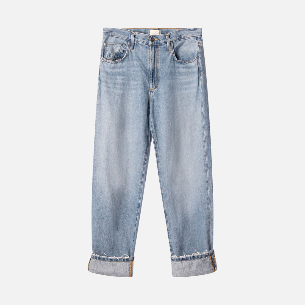 Favorite Daughter Medium Washed Wide Leg Jean