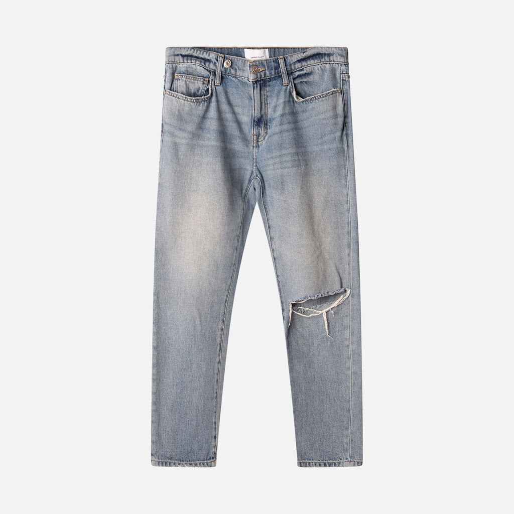 Current Elliott Medium Wash Ripped Jean