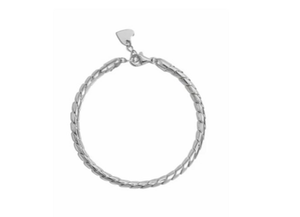 CHUNKY CHAIN BRACELET WG 6.75'