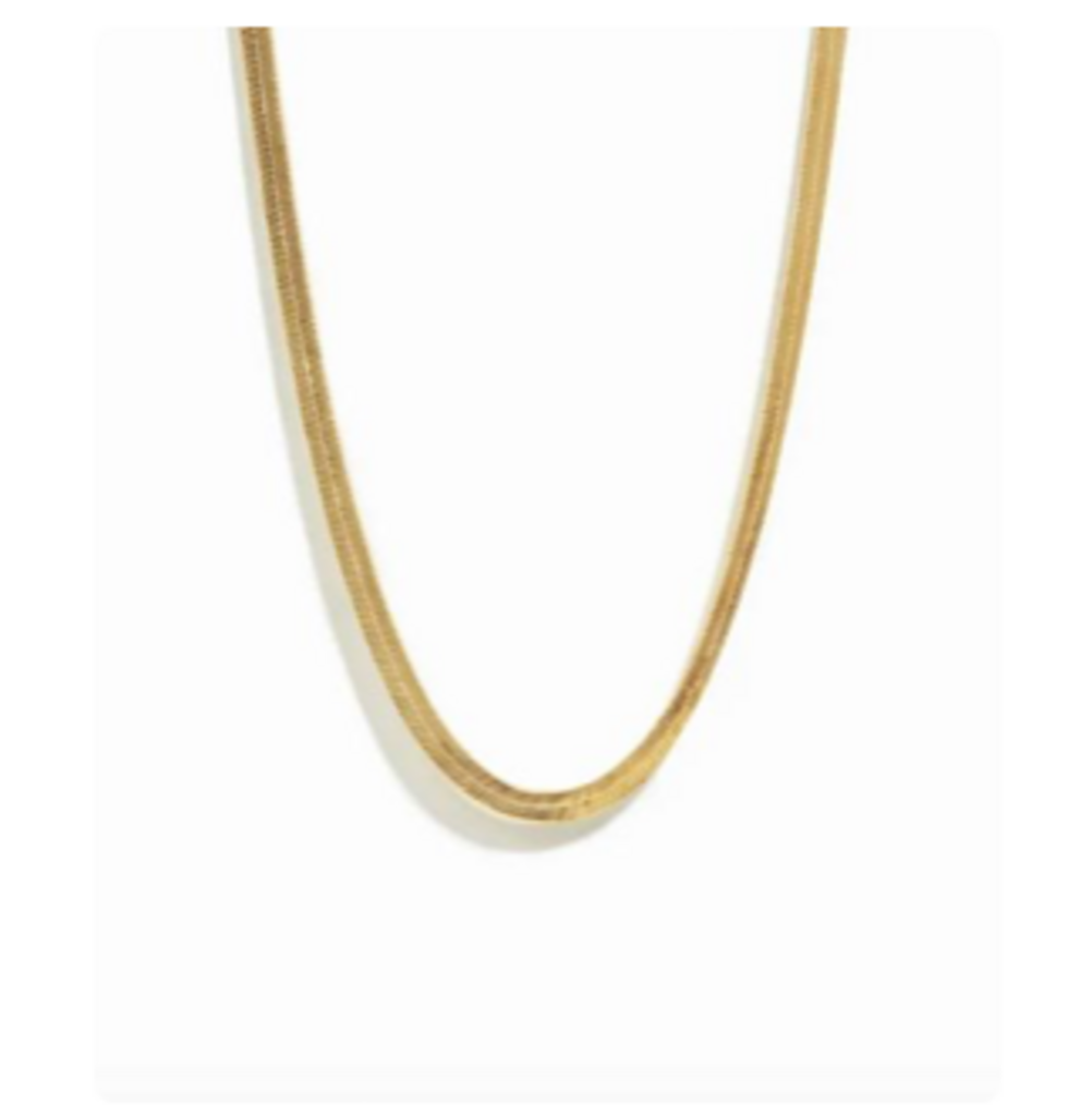 2MM HERRINGBONE CHAIN YG 16'