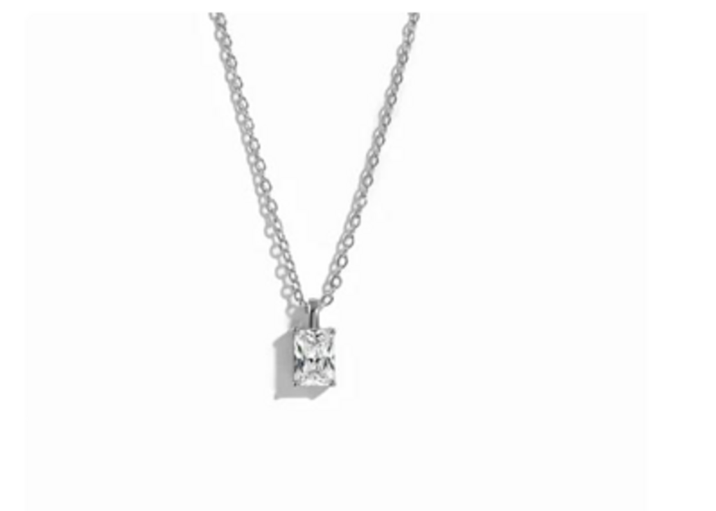 STACY DIAMOND PENDANT WG 16'