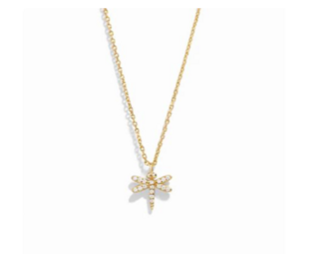 DRAGONFLY NECKLACE YG