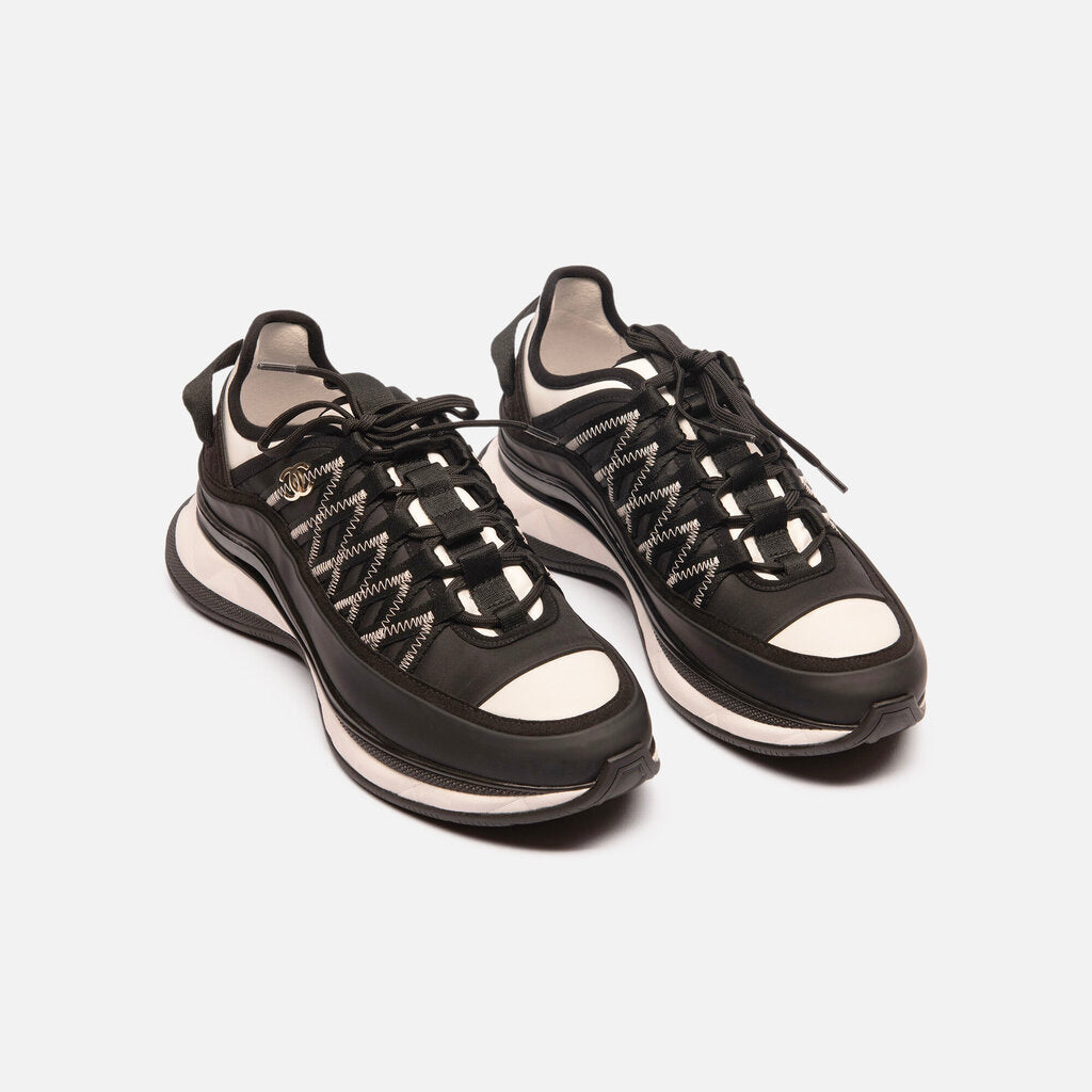 Chanel Black/Cream Sneakers