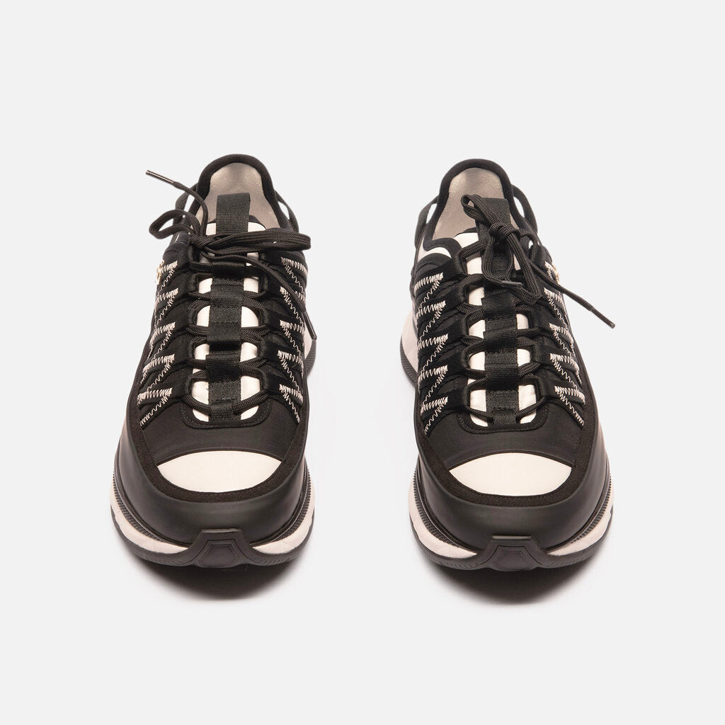 Chanel Black/Cream Sneakers