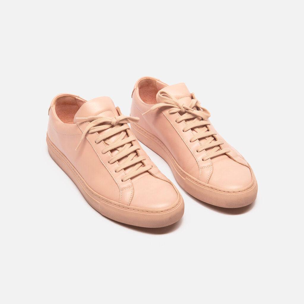 Common Projects Pink Leather Sneaker, 40