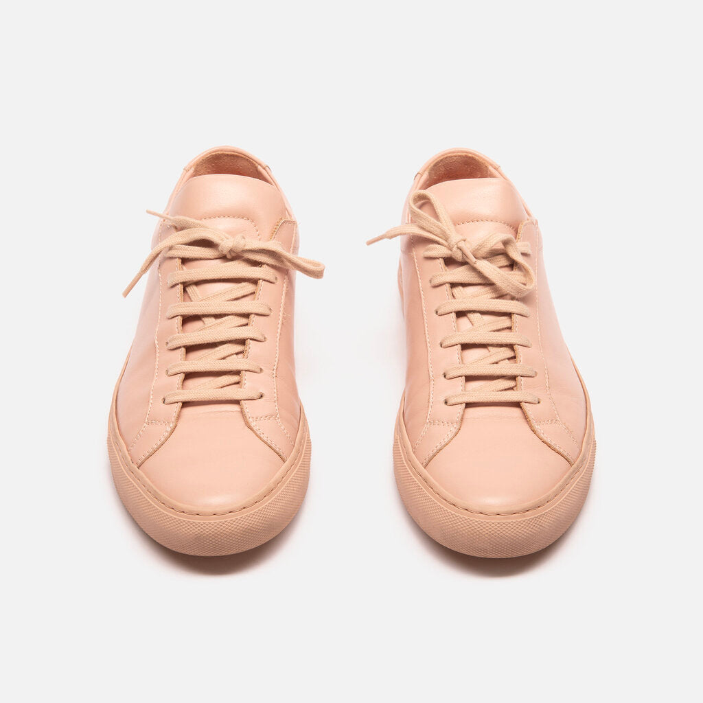 Common Projects Pink Leather Sneaker, 40