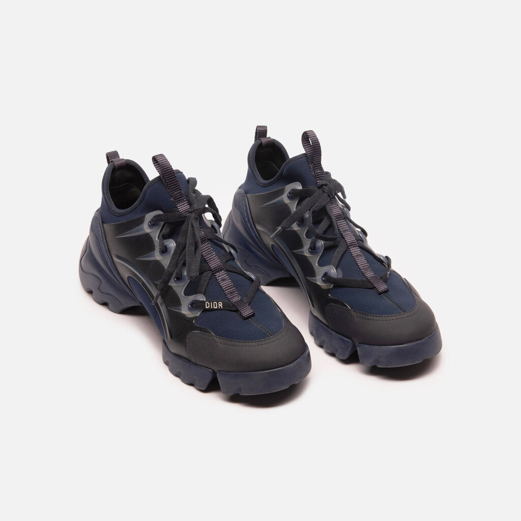 Christian Dior Navy Tech D-Connect Chuncky Sneakers