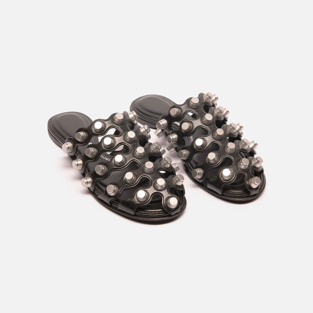 Alexander Wang Black Mule With Studs