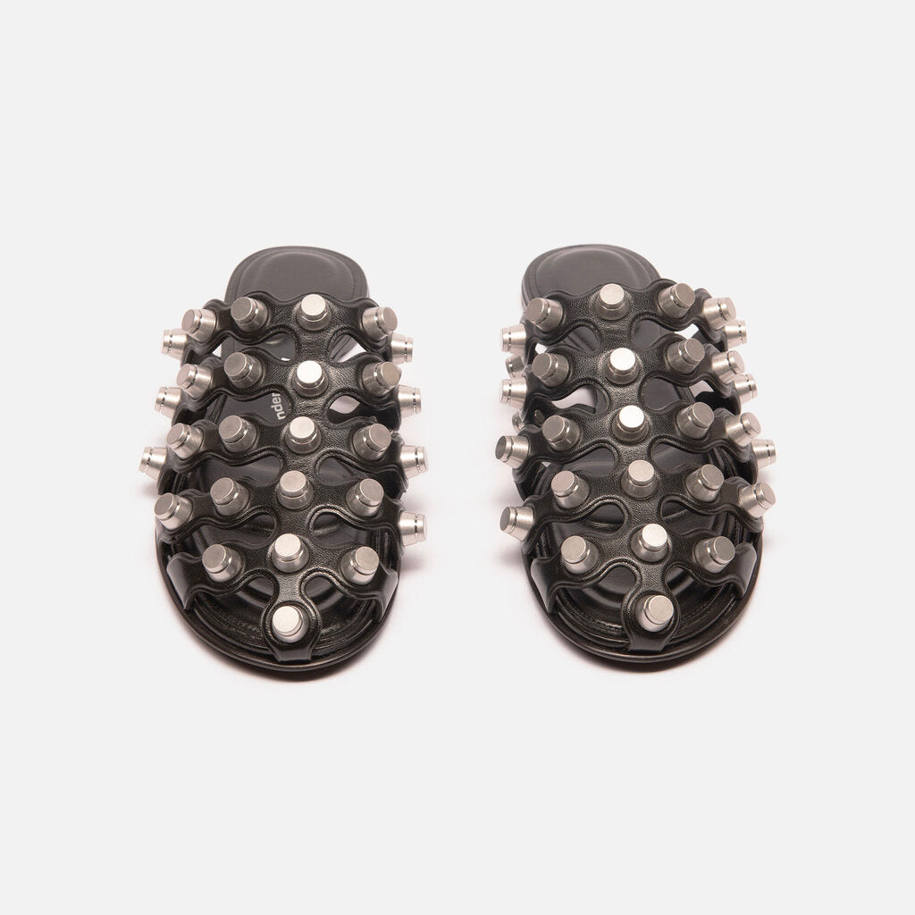 Alexander Wang Black Mule With Studs
