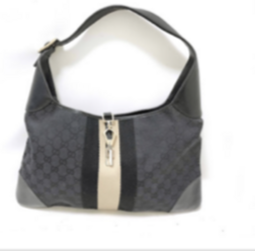 Black Stripe Monogram Jackie