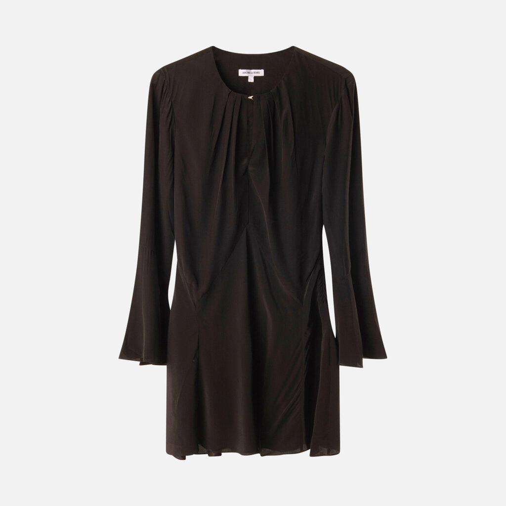 Veronica Beard Black Viscose Mini Dress