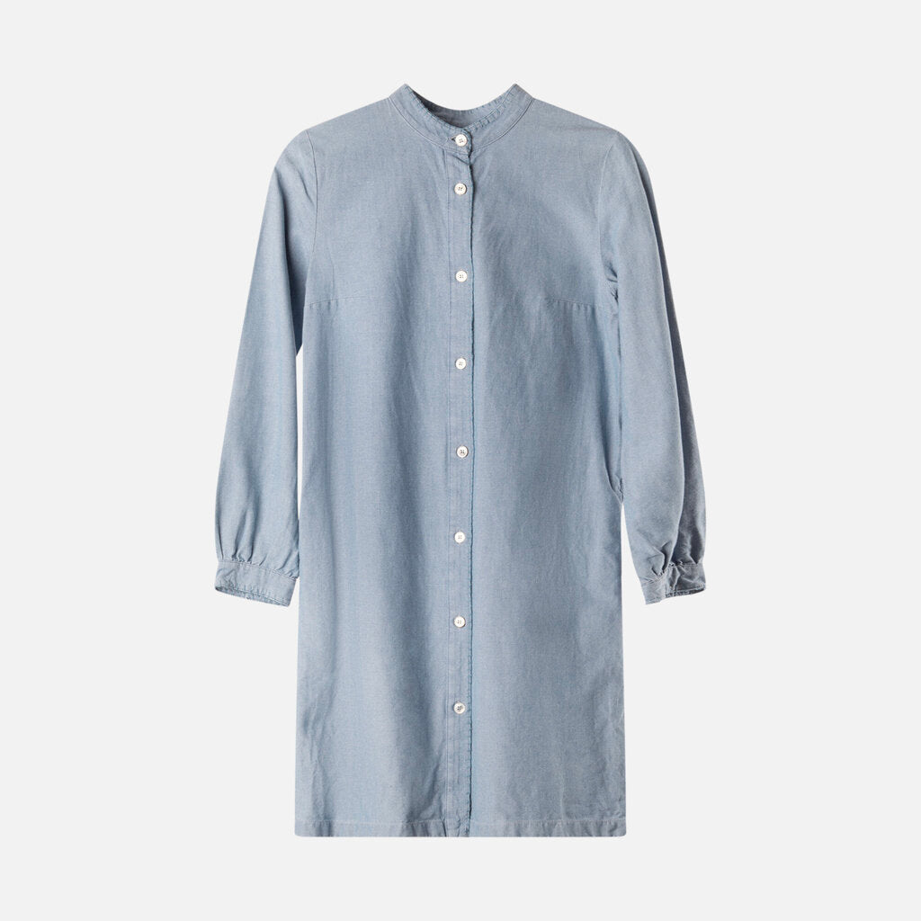 APC Medium Wash Cotton Denim Dress