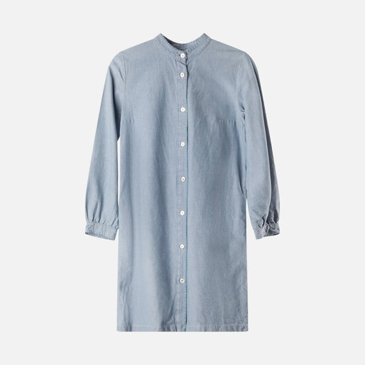 APC Medium Wash Cotton Denim Dress