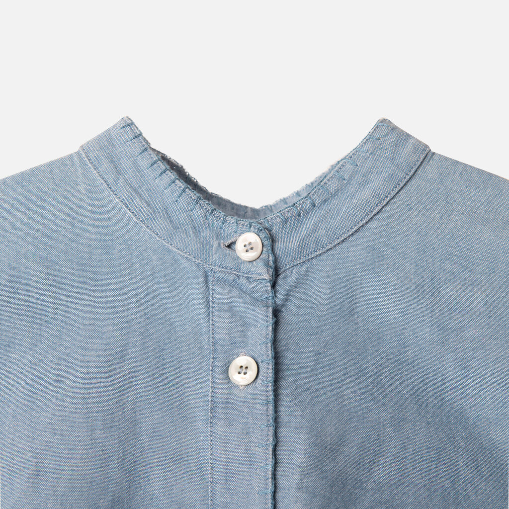 APC Medium Wash Cotton Denim Dress