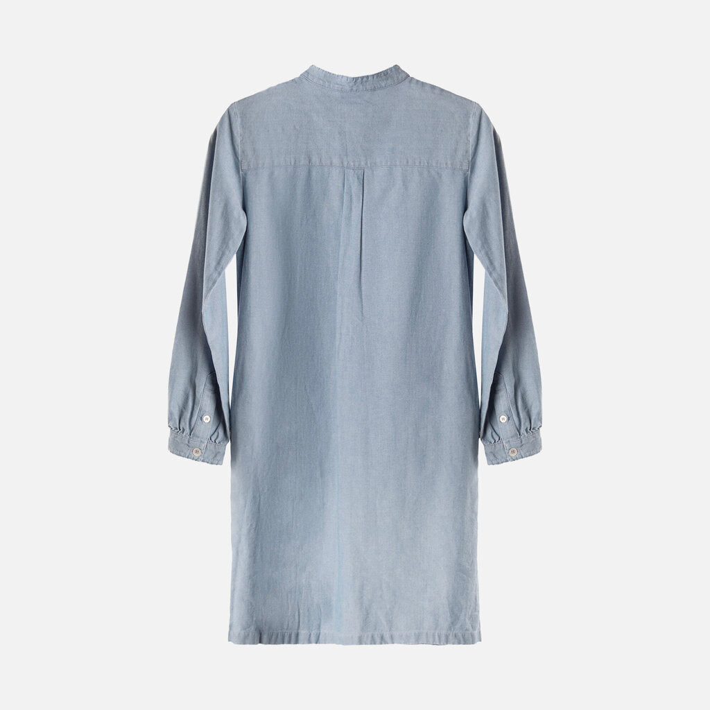 APC Medium Wash Cotton Denim Dress