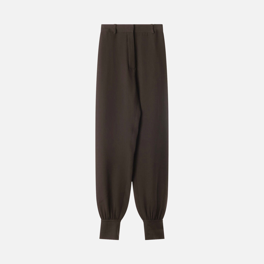 Loro Piana Black Silk Trousers
