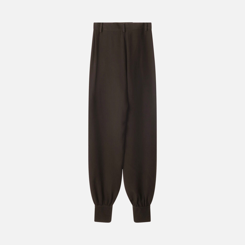 Loro Piana Black Silk Trousers