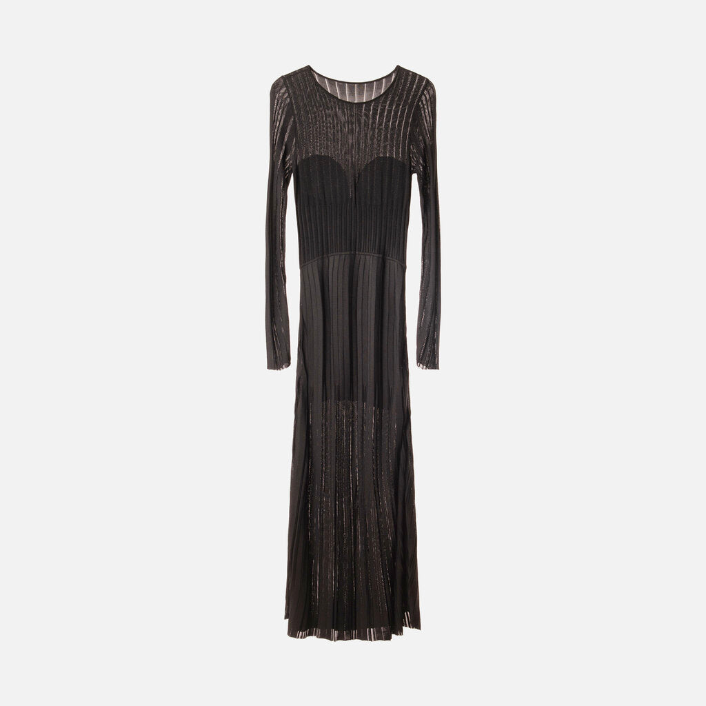 Maria McManus Black Viscose Dress, M (NWT)