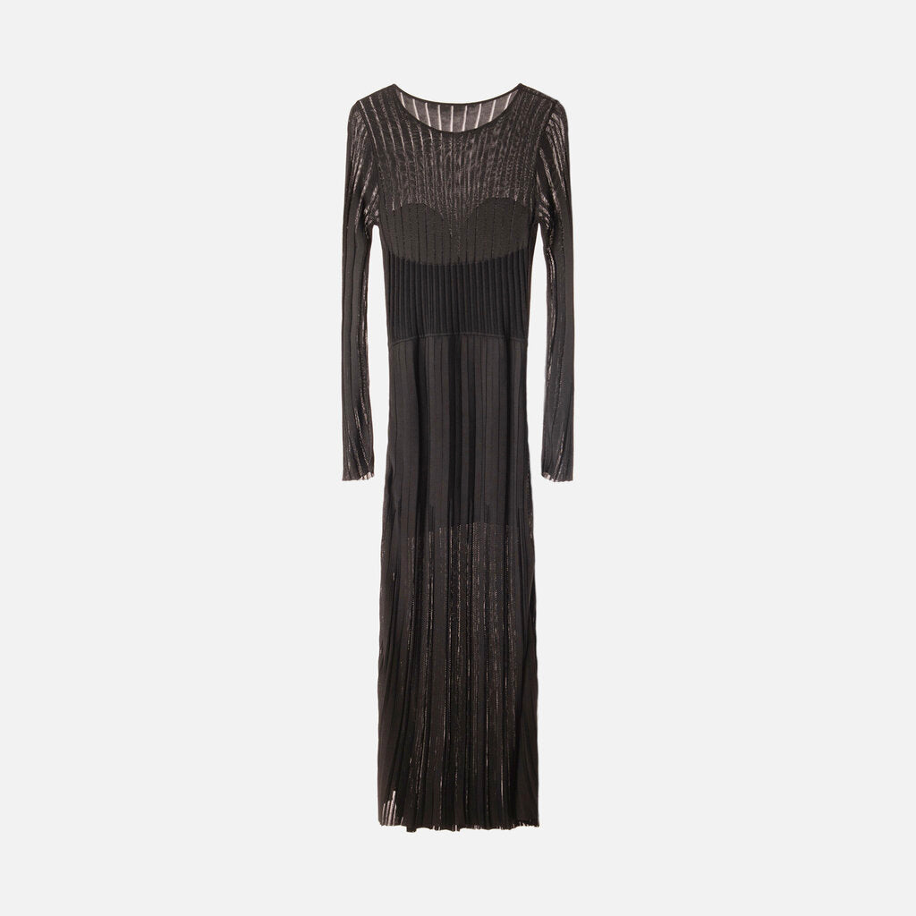 Maria McManus Black Viscose Dress, M (NWT)