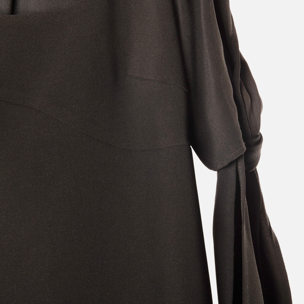 Pinko Black Poly Mini Dress