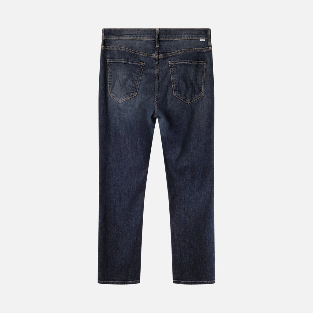 Mother Blue Straight Leg Jeans