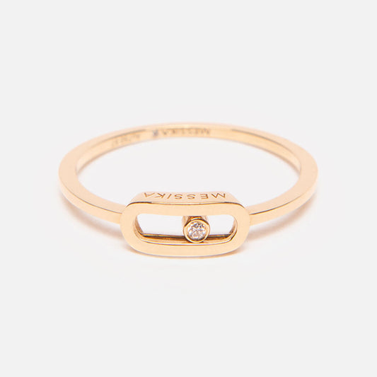 Messika 18k Yellow Gold "Move Uno" Ring