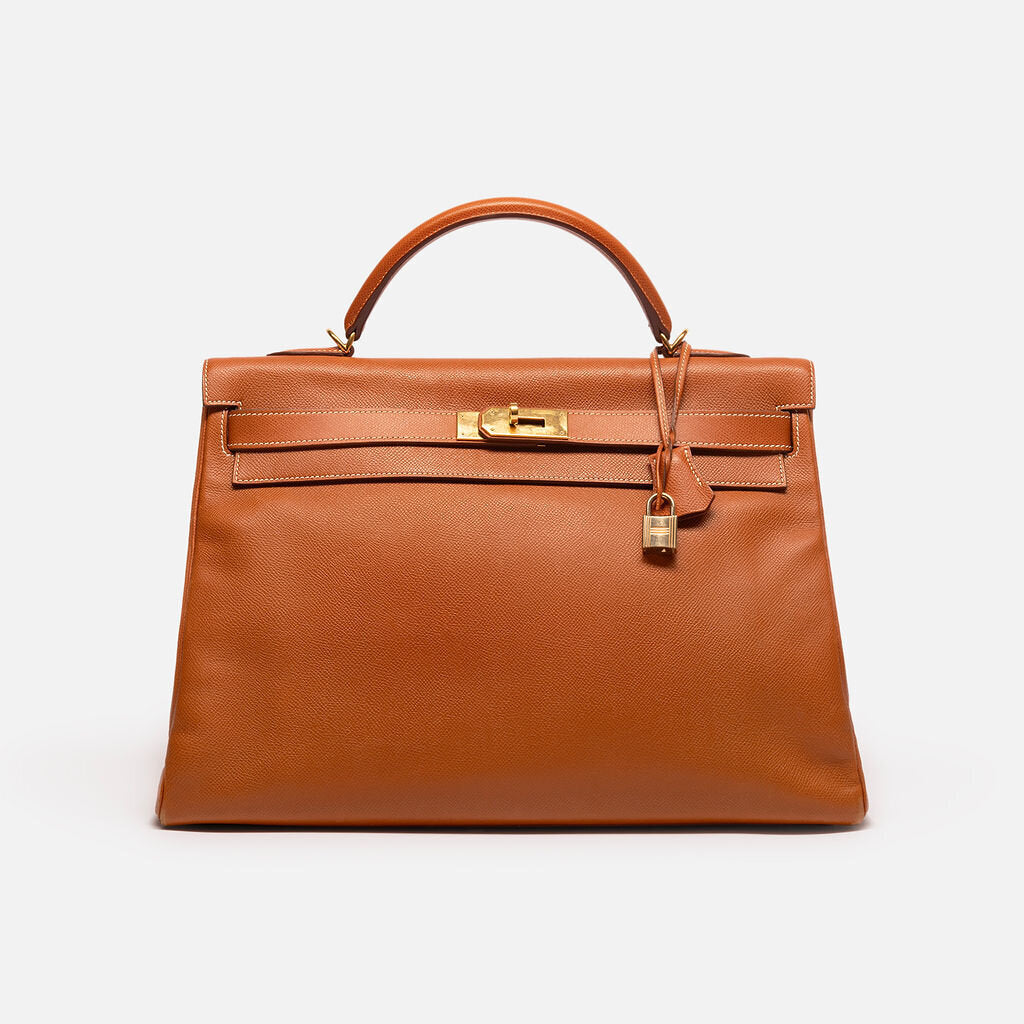 Hermes Gold Epsom Gold Hardware Kelly 40